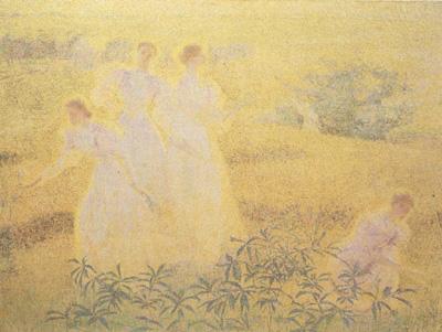 Philip Leslie Hale Girls in Sunlight (nn02) oil painting picture